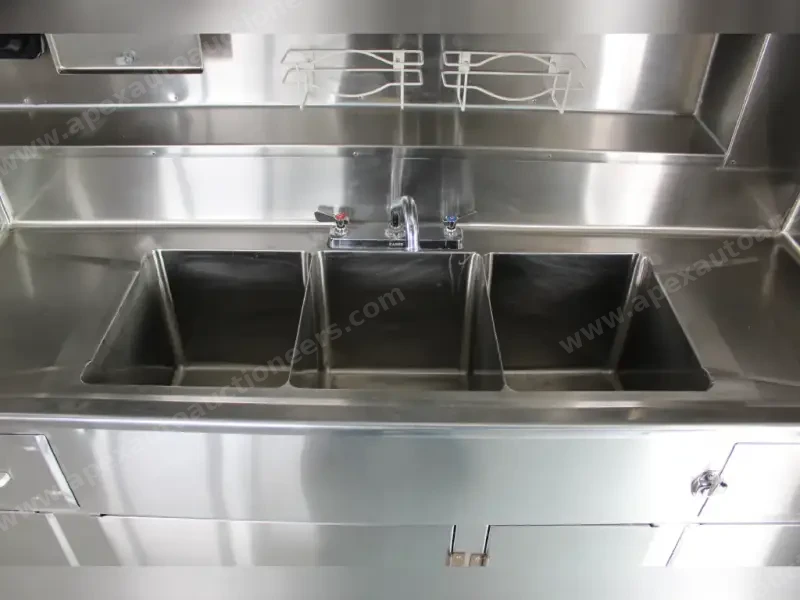 2013 Ford Catering Truck - Food Truck - E-550 Utilimaster 18 Ft Catering Step Van Food Truck For Sale photo 21