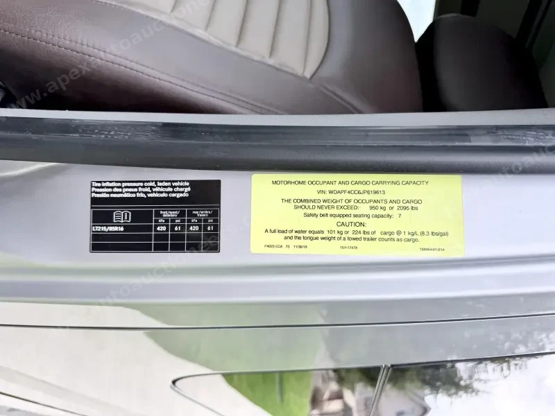 2019 Mercedes-Benz Sprinter 3500 Winnebago Era BM170X photo 199