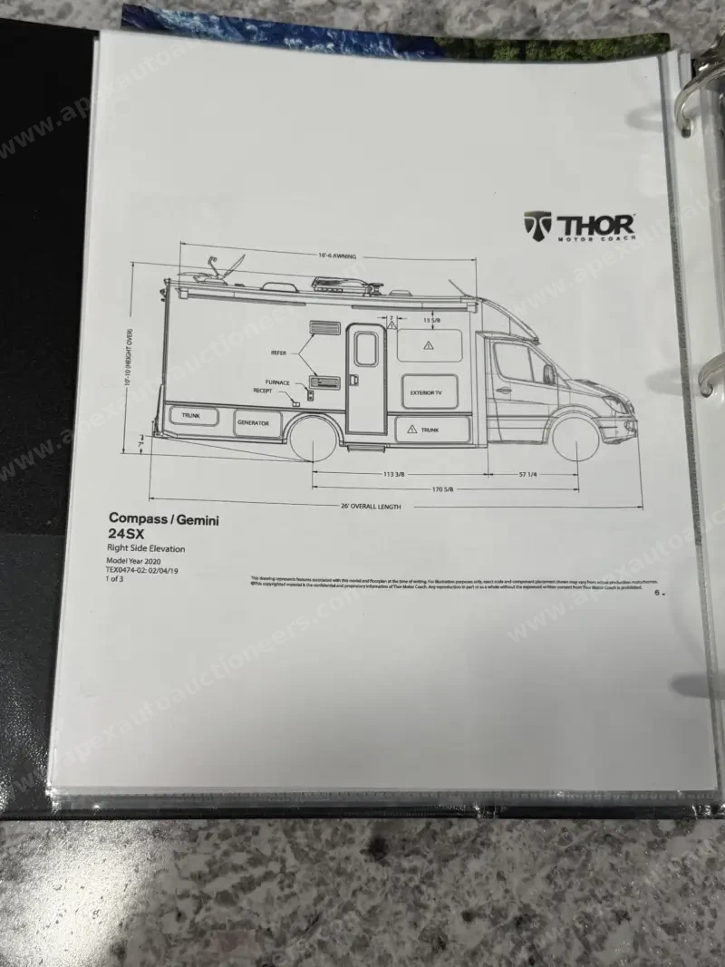 2020 Thor Motor Coach Gemini 24SX photo 164