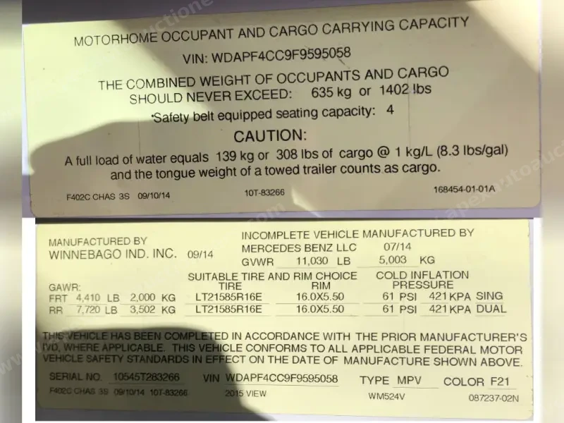 2015 Winnebago View Profile 24V photo 11